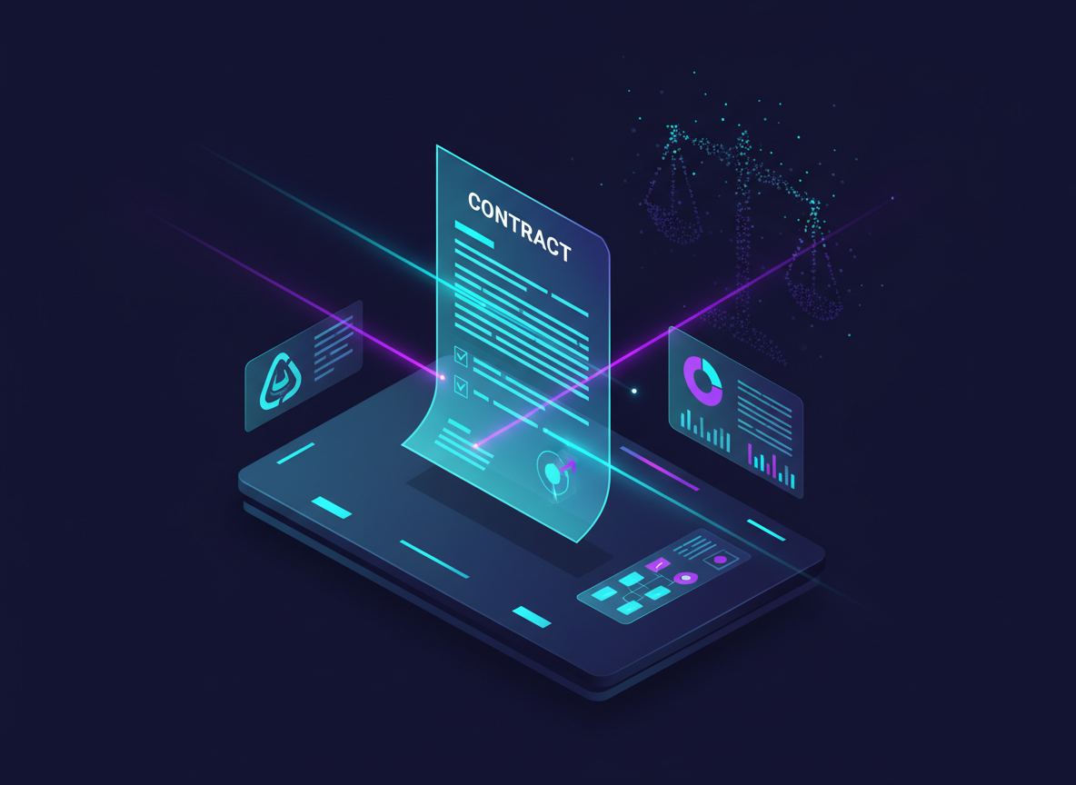 Legal Document AI — contract analysis interface